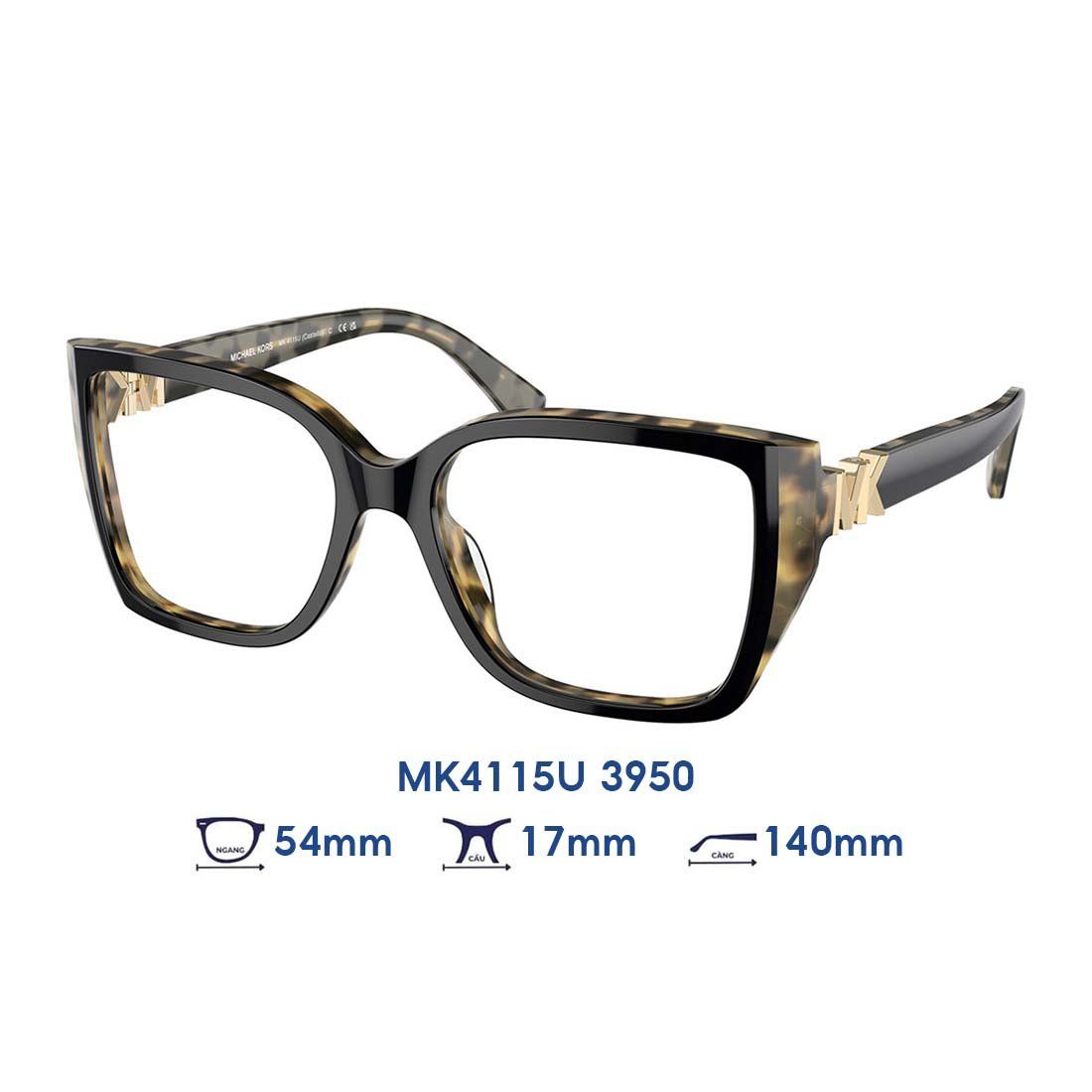  Gọng kính MICHAEL KORS MK4115U 3950 