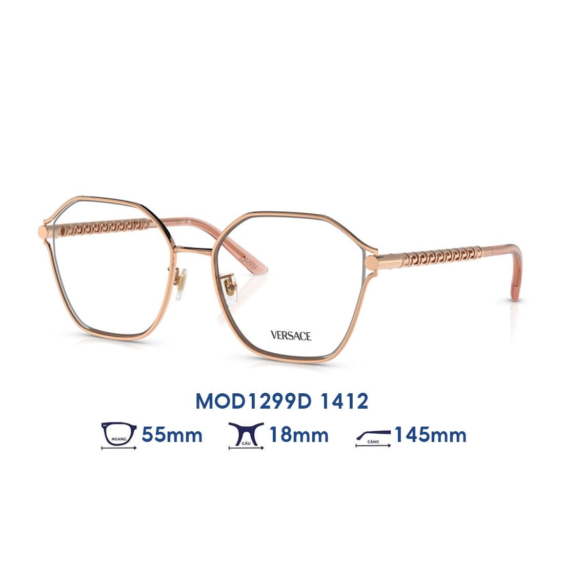  Gọng kính VERSACE MOD1299D 1412 
