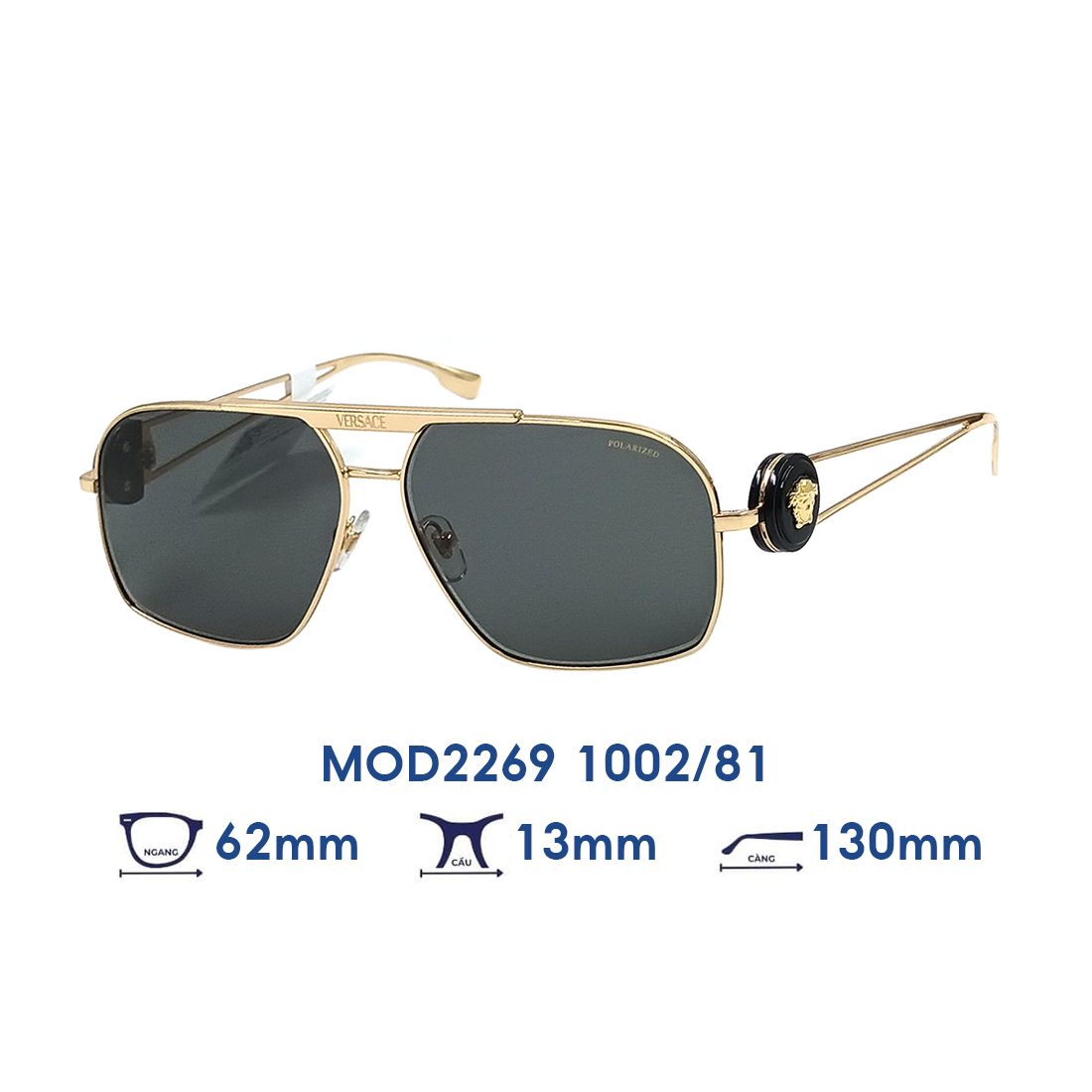 Kính mát VERSACE MOD2269 1002/81