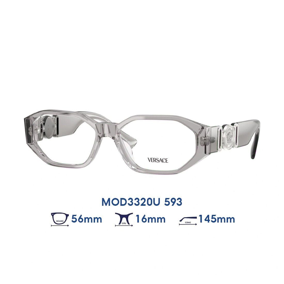  Gọng kính VERSACE MOD3320U 593 