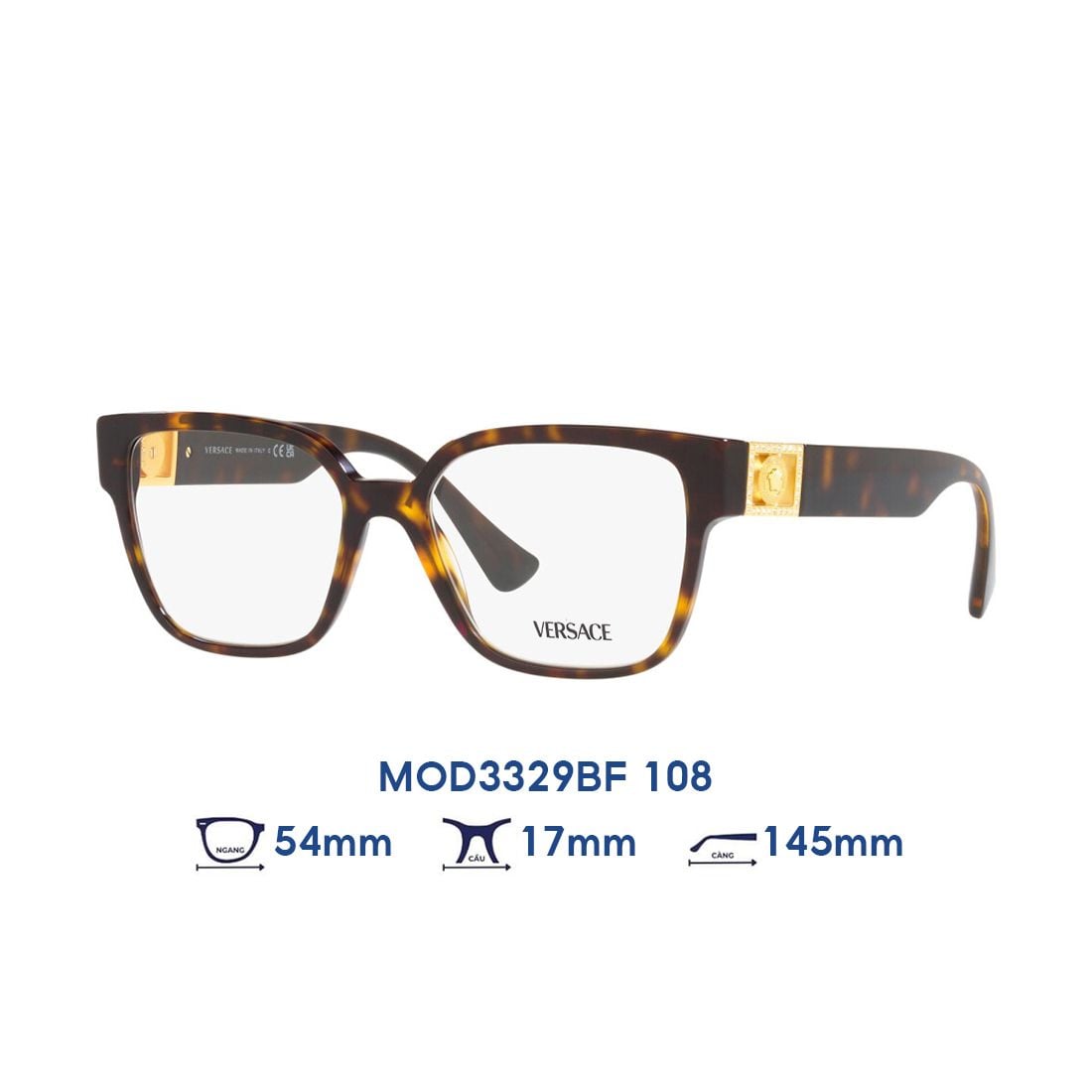  Gọng kính VERSACE MOD3329BF 108 