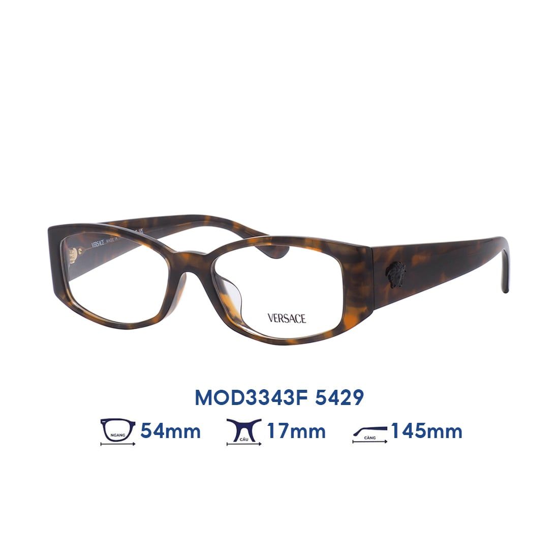  Gọng kính VERSACE MOD3343F 5429 