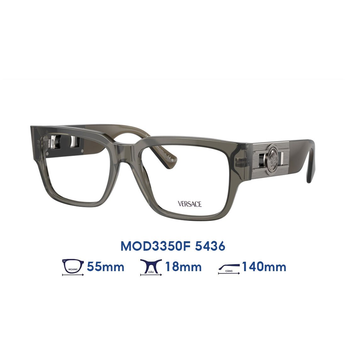  Gọng kính VERSACE MOD3350F 5436 