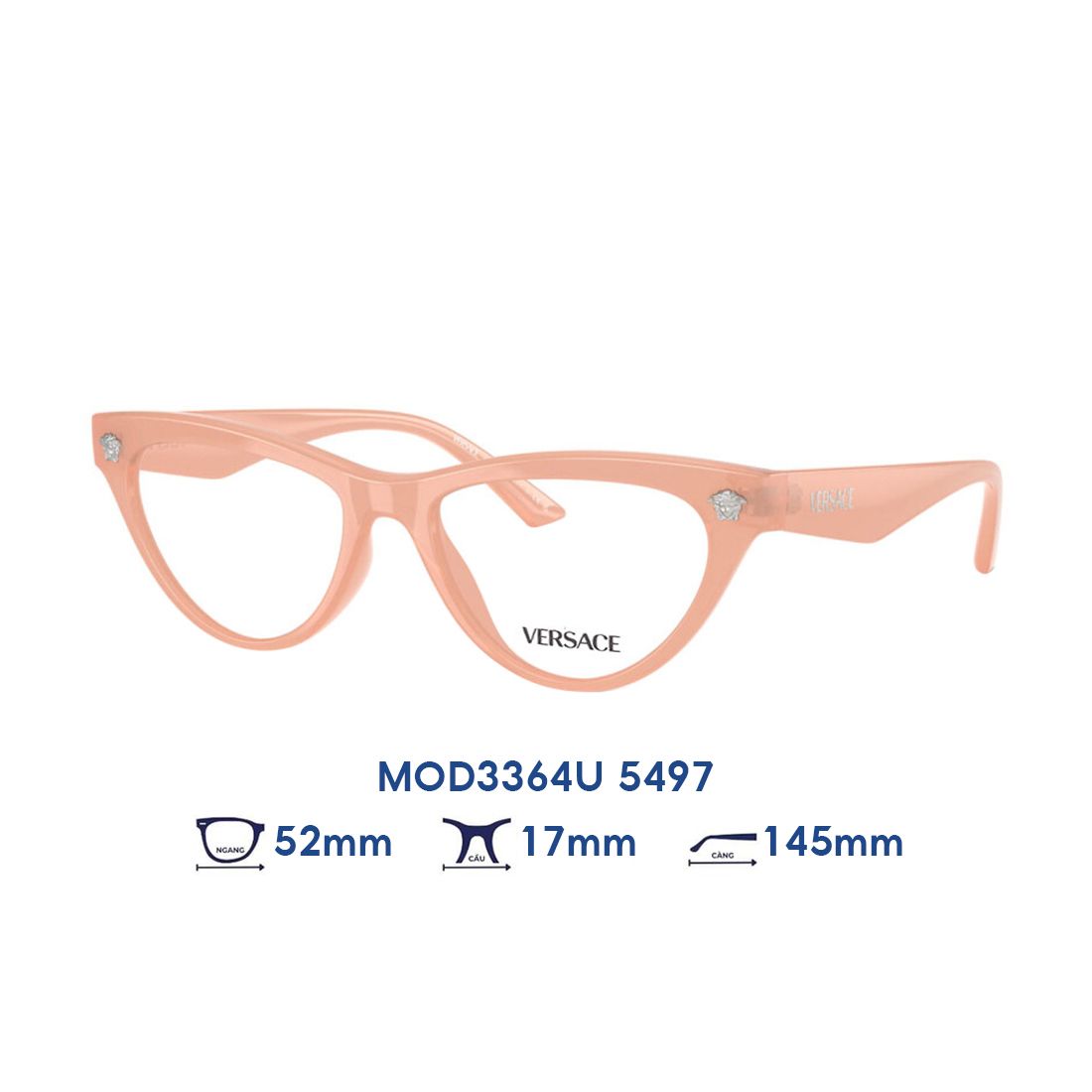  Gọng kính VERSACE MOD3364U 5497 