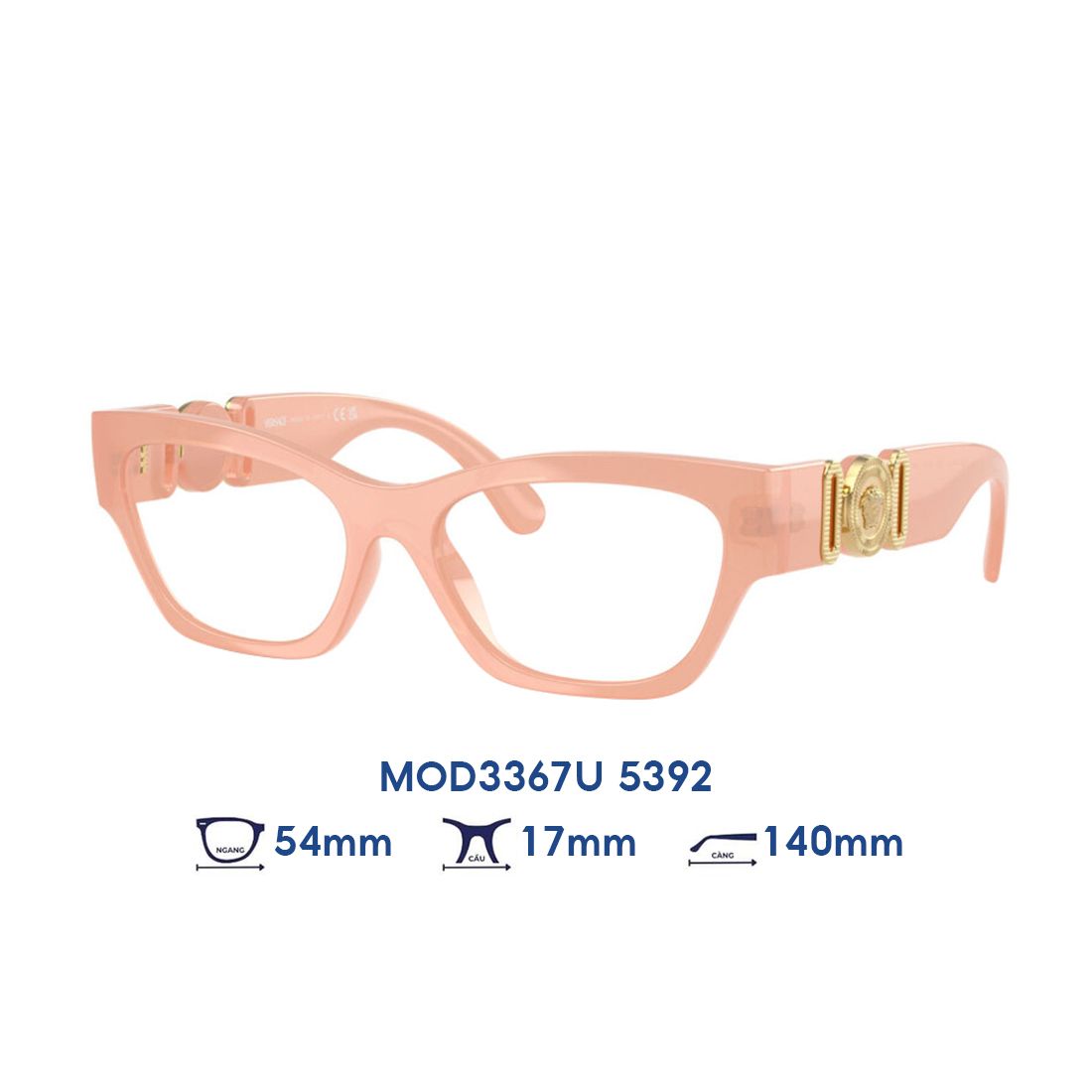  Gọng kính VERSACE MOD3367U 5392 