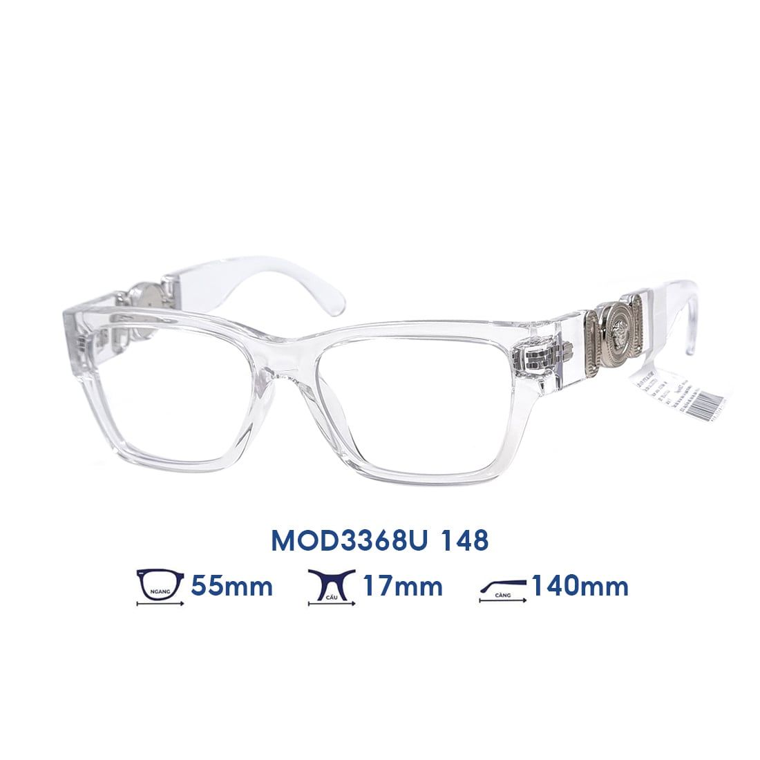  Gọng kính VERSACE MOD3368U 148 