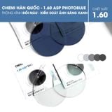  Tròng Kính Chemi ASP PhotoBlue - Đổi Màu Kiểm Soát Ánh Sáng Xanh | Liên Sơn 