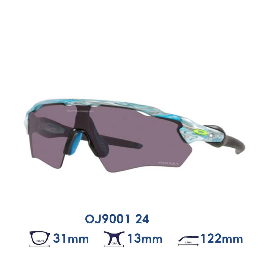  Kính mát em bé OAKLEY OJ9001 24 + Tặng phiếu mua tròng trị giá 500.000 vnđ 