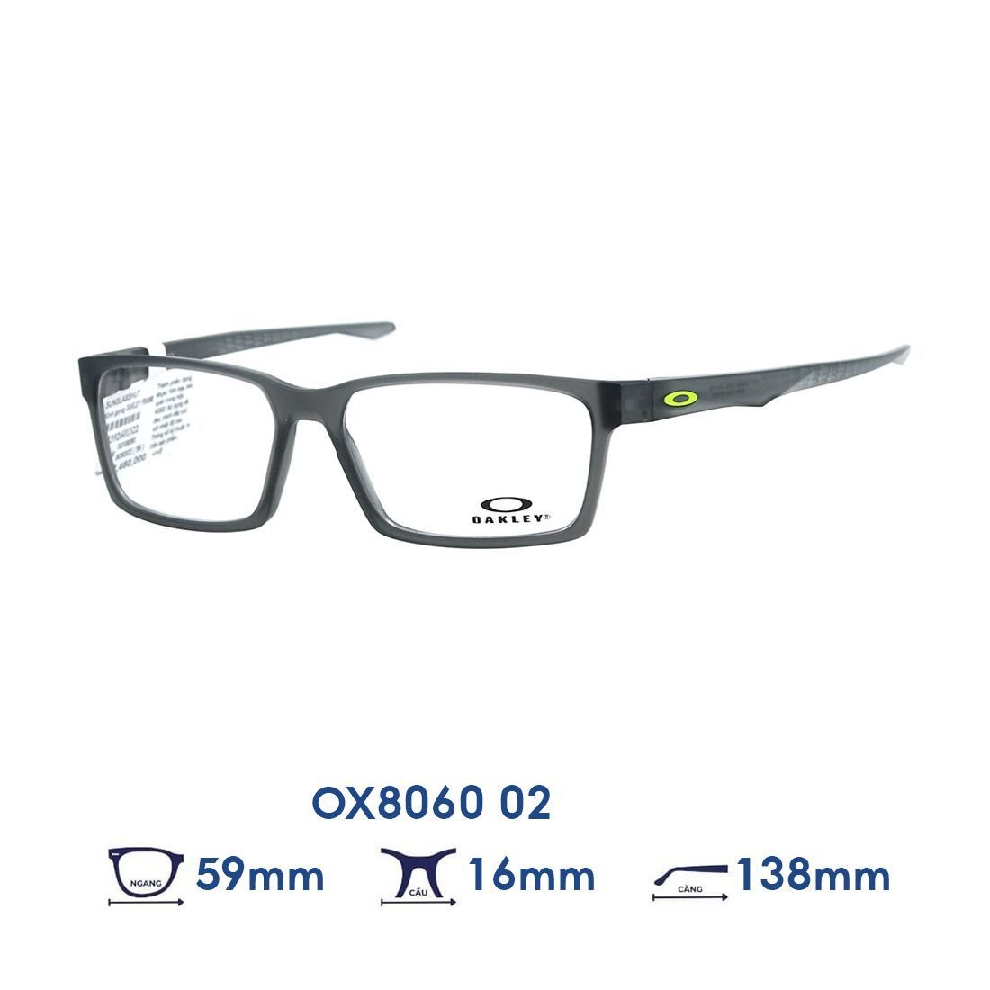  Gọng kính OAKLEY OX8060 02 