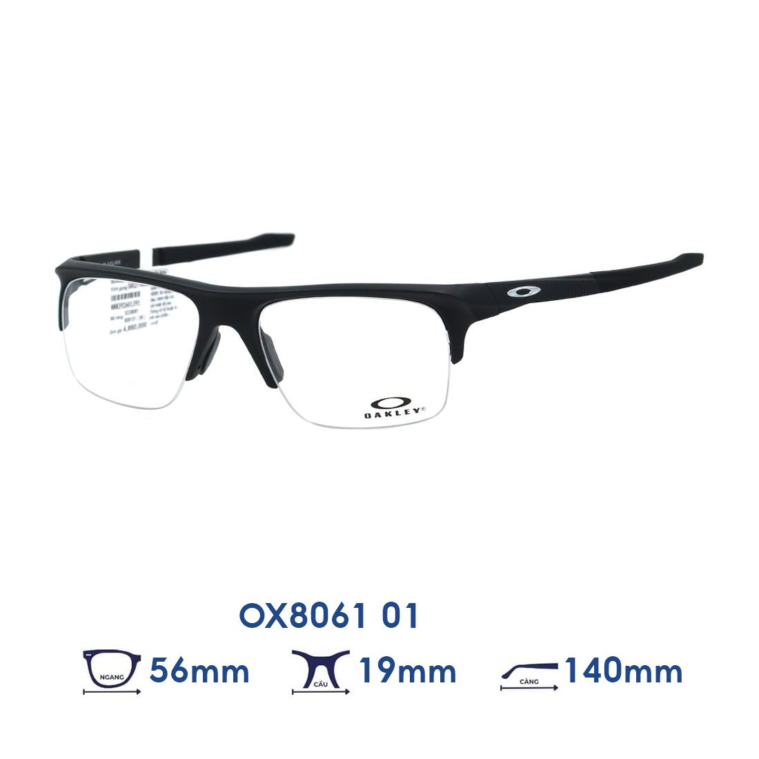  Gọng kính OAKLEY OX8061 01 
