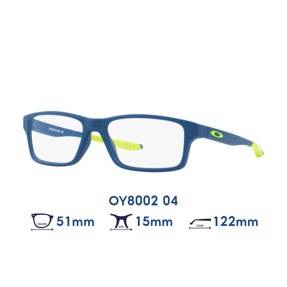  Gọng kính trẻ em Kids OAKLEY OY8002 04 