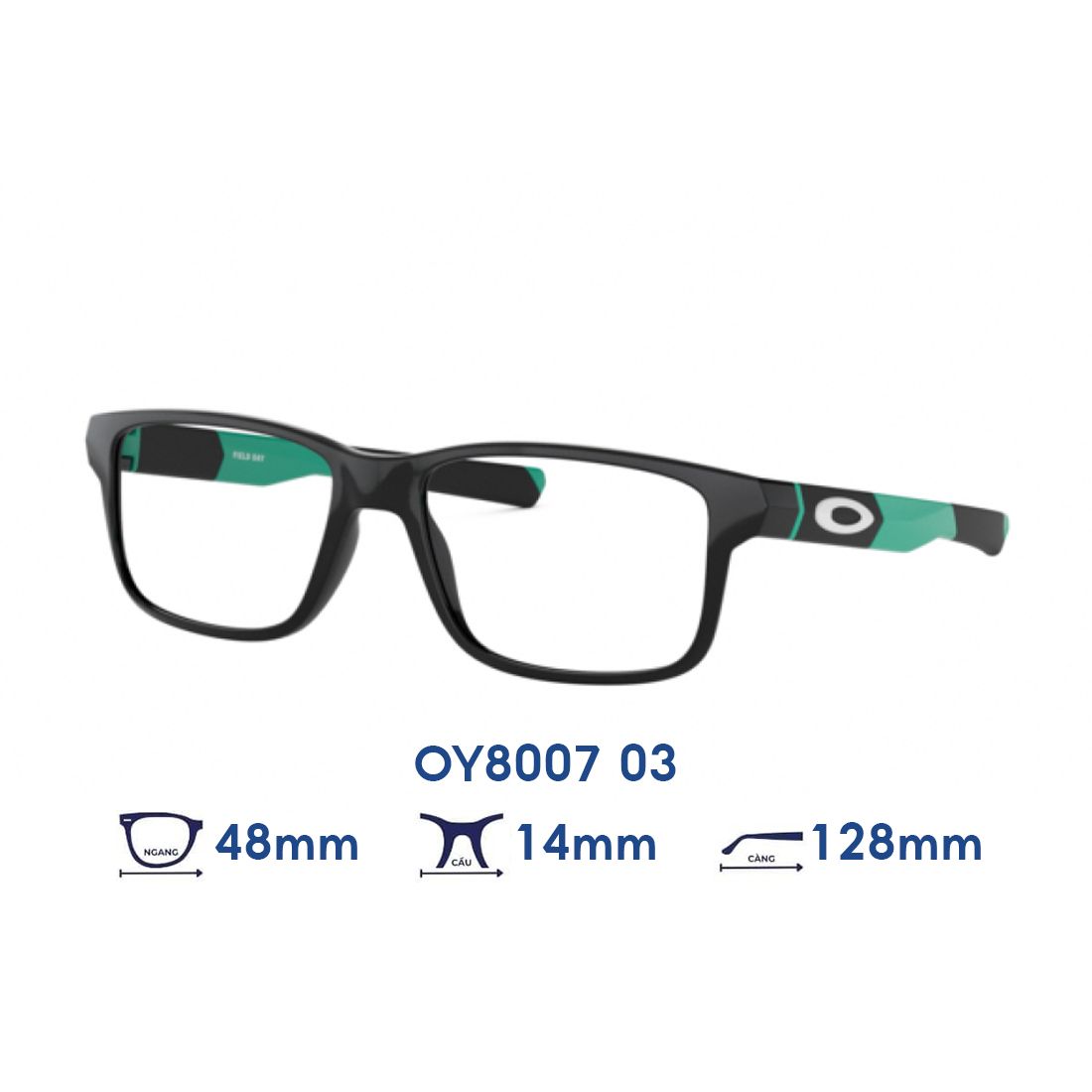  Gọng kính trẻ em Kids OAKLEY OY8007 03 