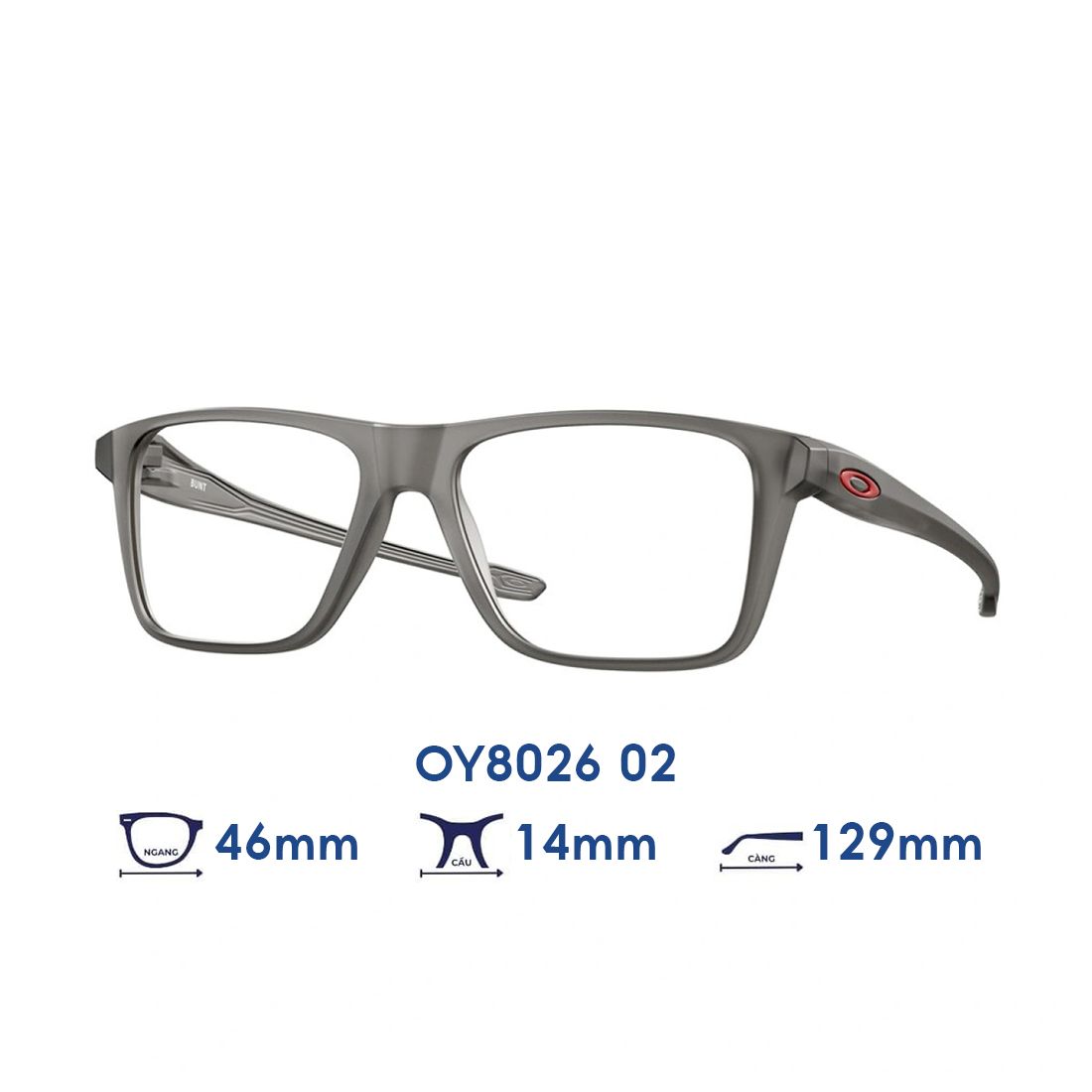  Gọng kính trẻ em Kids OAKLEY OY8026 02 