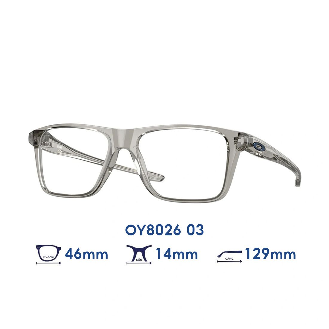  Gọng kính trẻ em Kids OAKLEY OY8026 03 