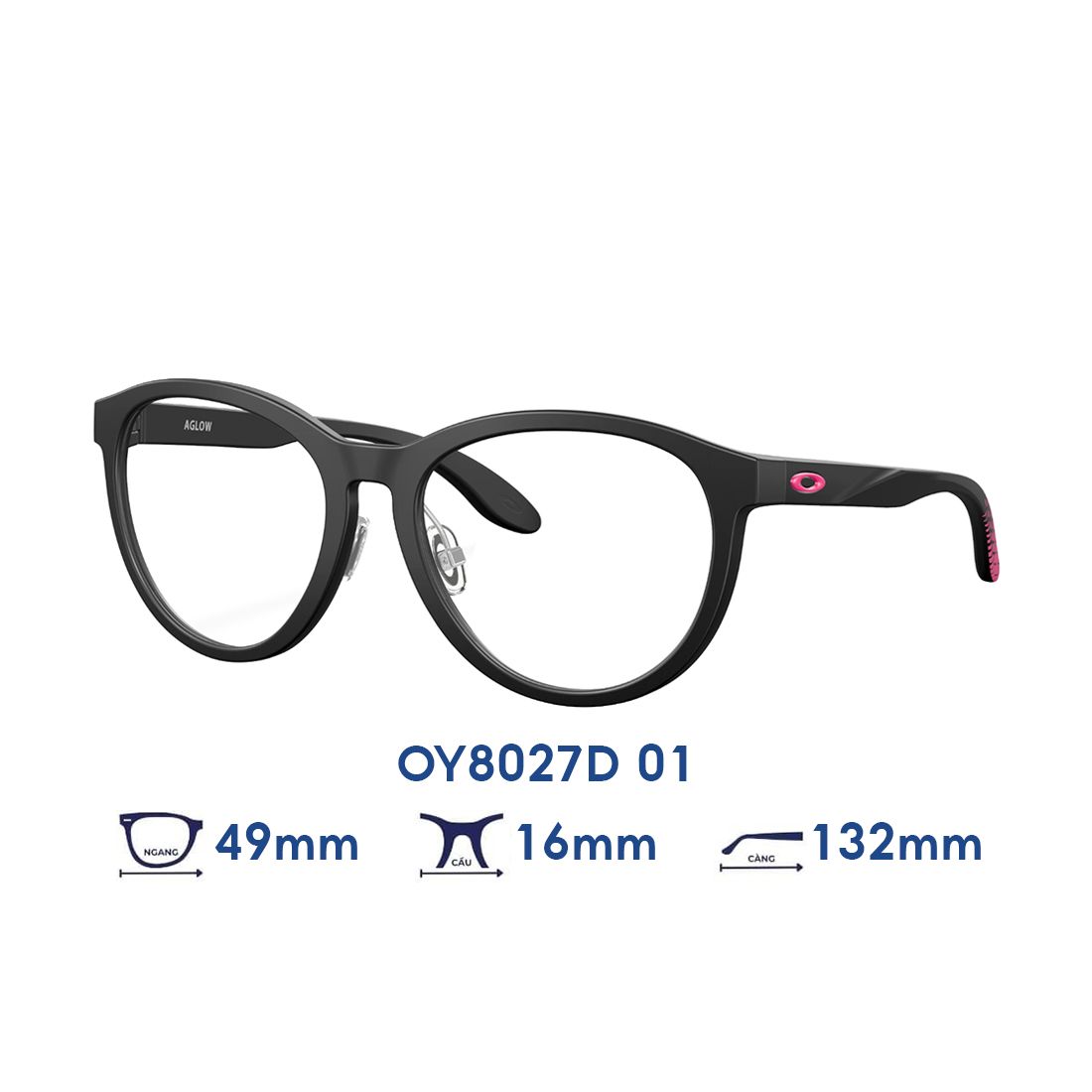  Gọng kính trẻ em Kids OAKLEY OY8027D 01 