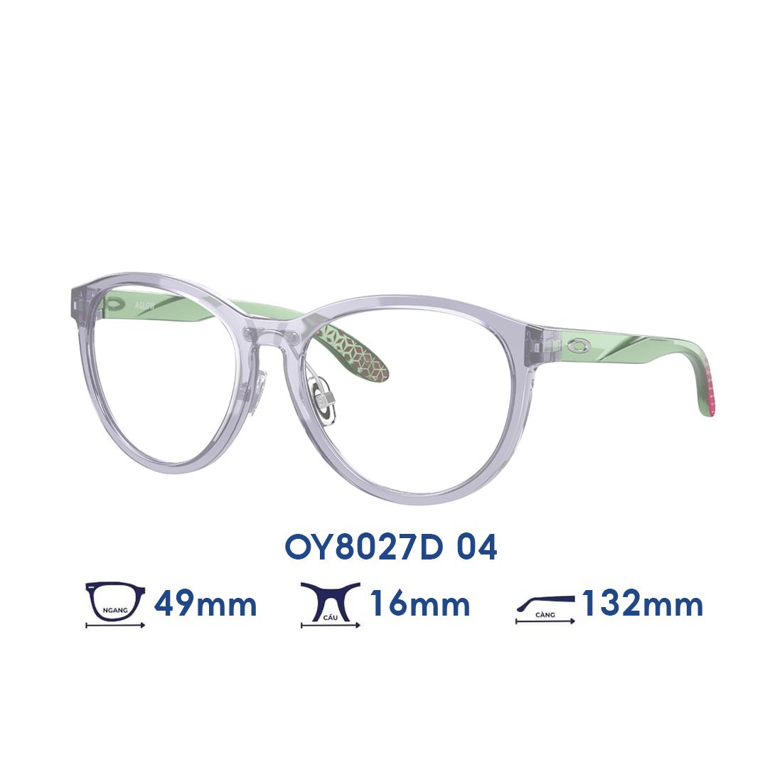  Gọng kính trẻ em Kids OAKLEY OY8027D 04 
