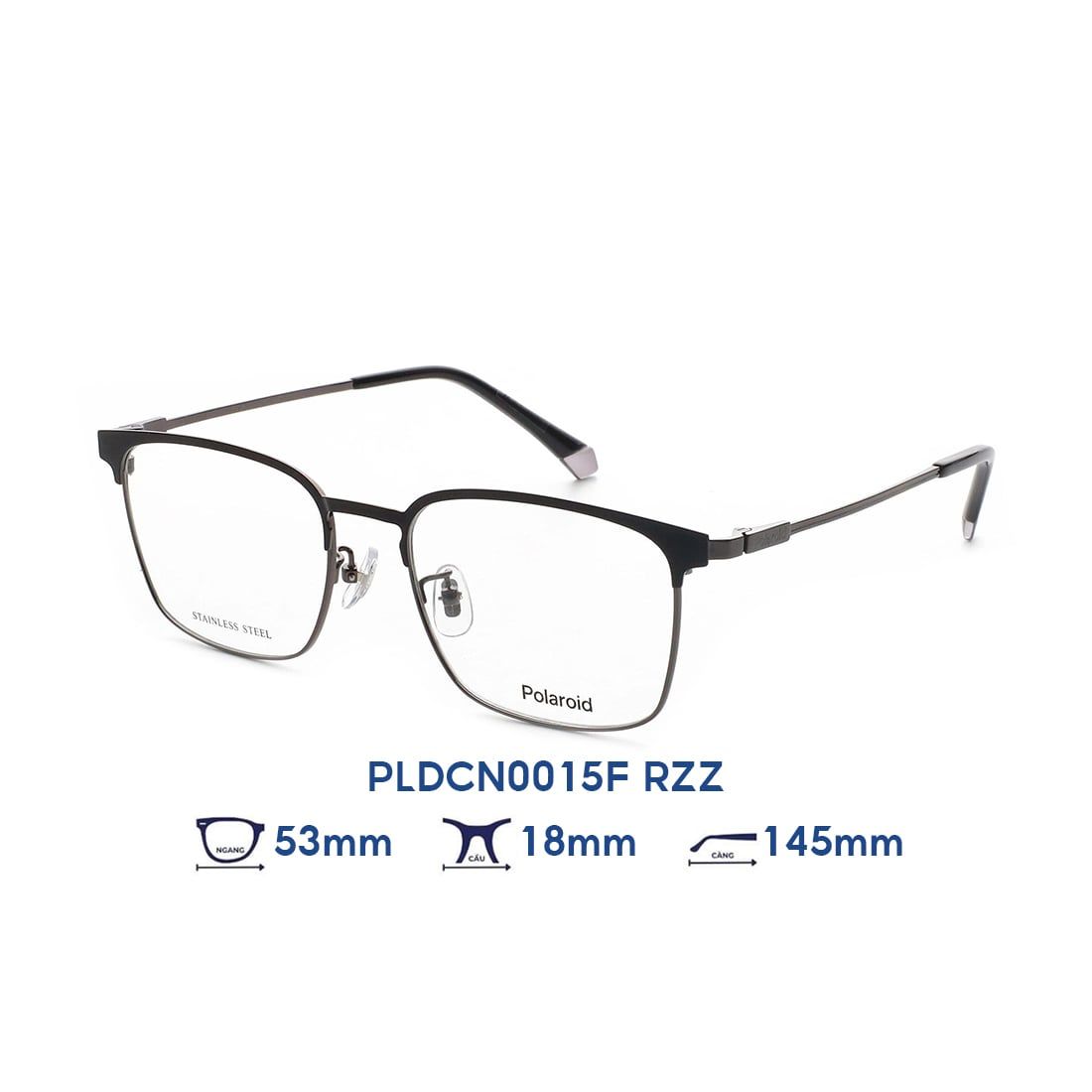  Gọng kính POLAROID PLDCN0015F RZZ 