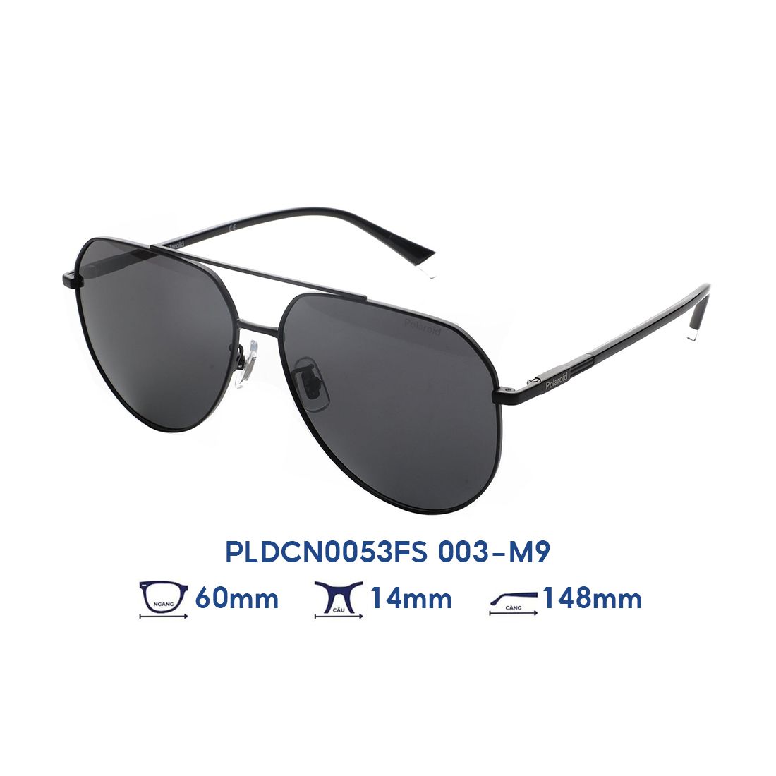  Kính mát POLAROID PLDCN0053FS 003/M9 