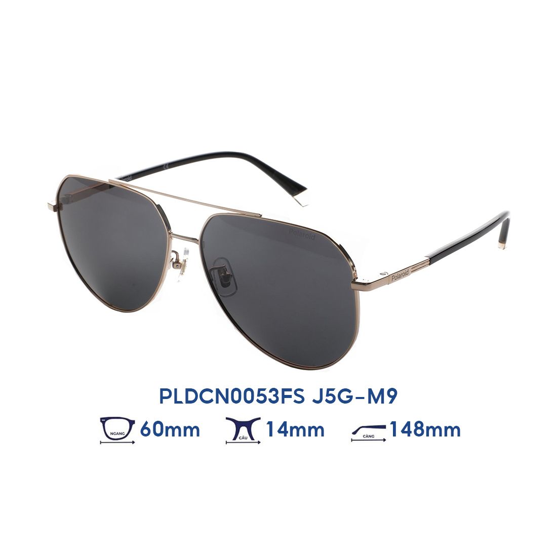  Kính mát POLAROID PLDCN0053FS J5G/M9 