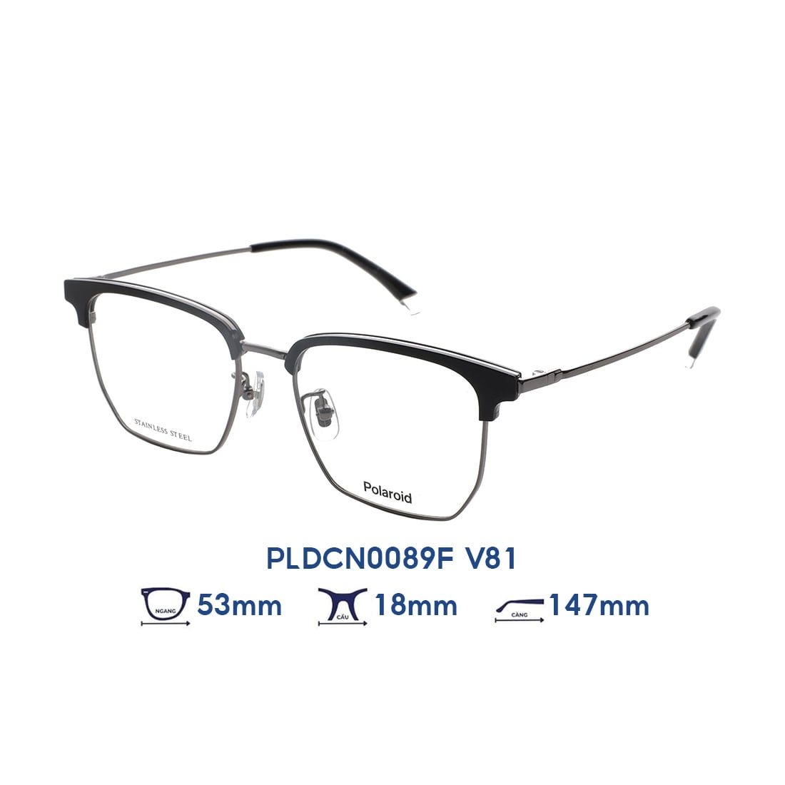  Gọng kính POLAROID PLDCN0089F V81 