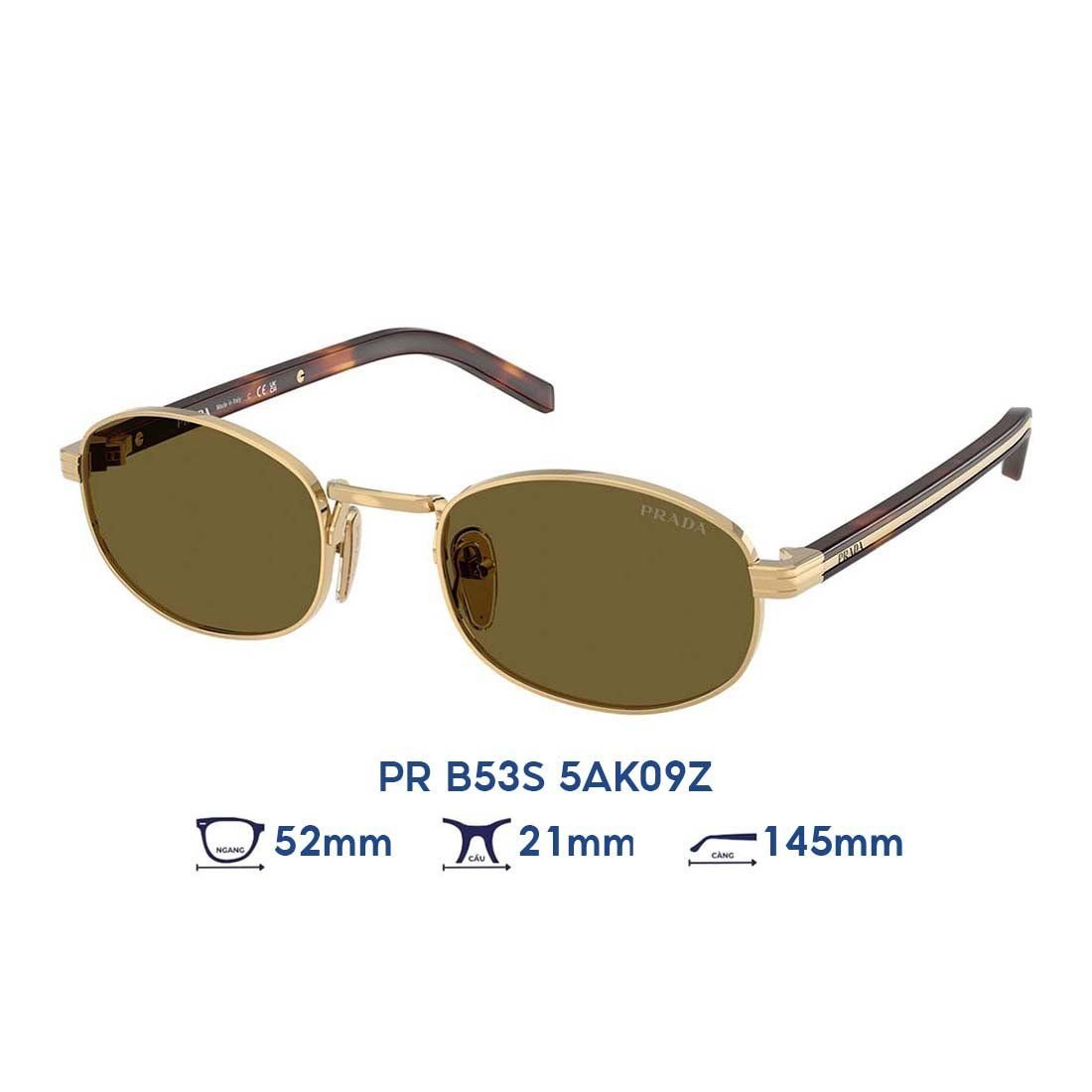  Kính mát PRADA PR B53S 5AK09Z 