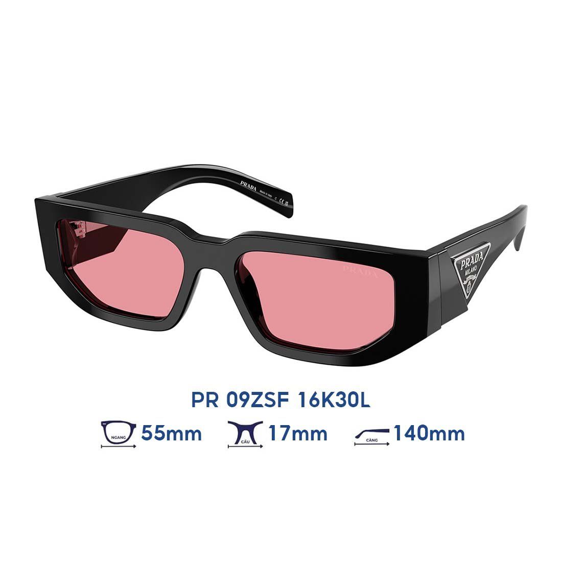  Kính mát PRADA PR 09ZSF 16K30L 