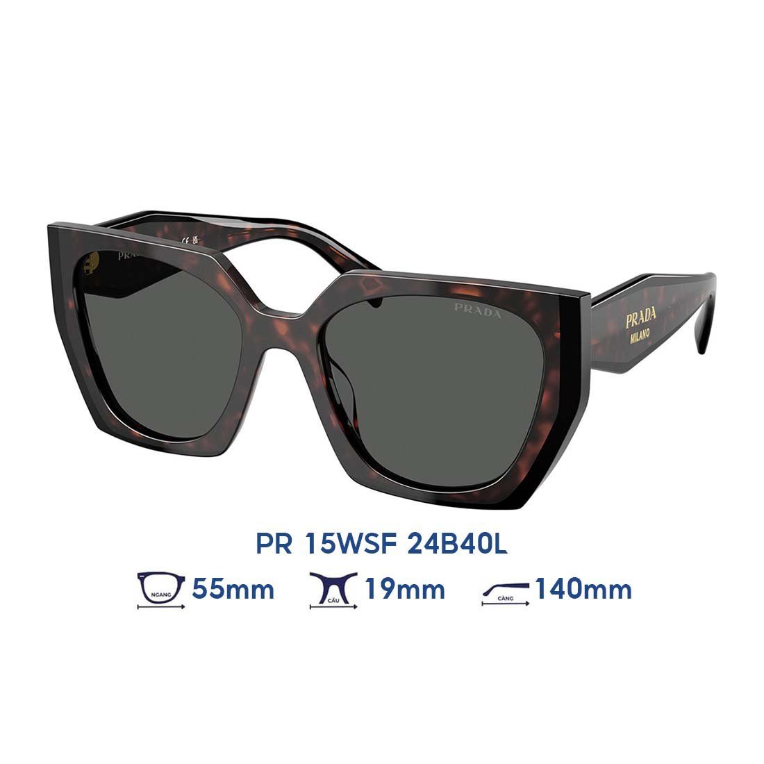  Kính mát PRADA PR 15WSF 24B40L 