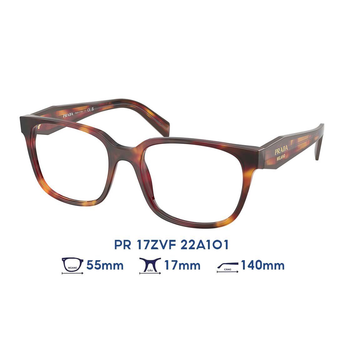  Gọng kính Prada PR 17ZVF 22A1O1 