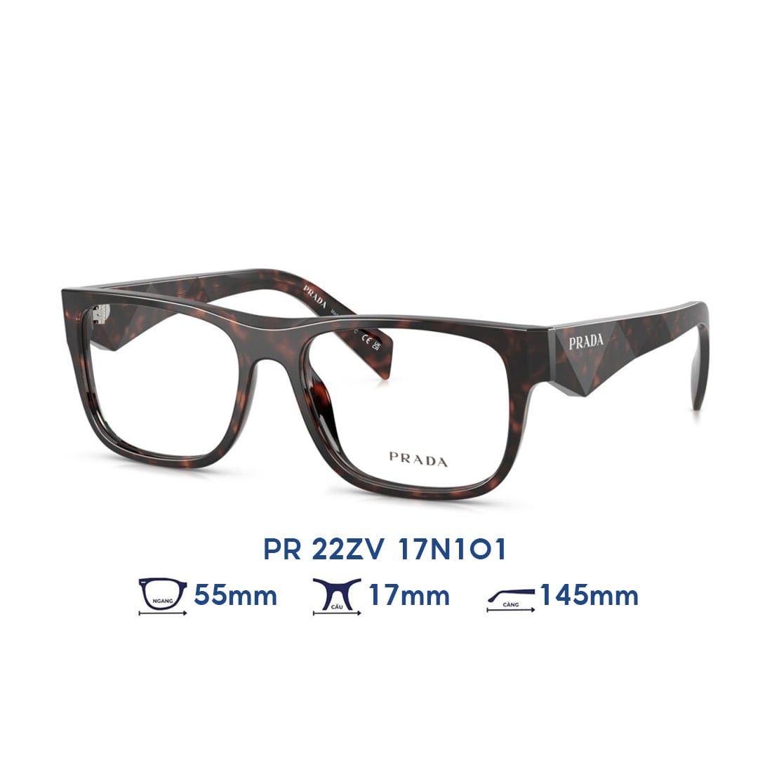  Gọng kính PRADA PR 22ZV 17N1O1 