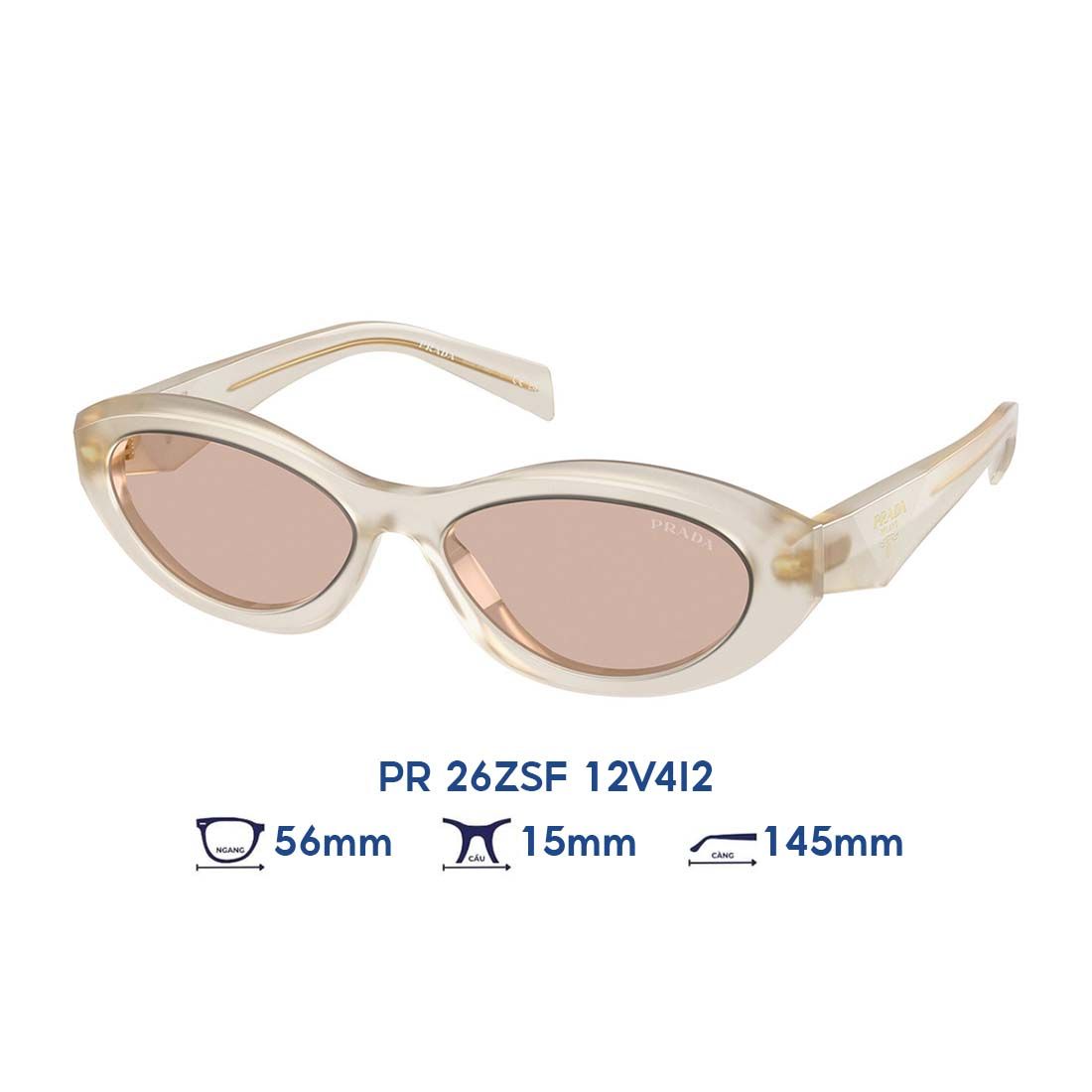 Kính mát PRADA PR 26ZSF 12V4I2