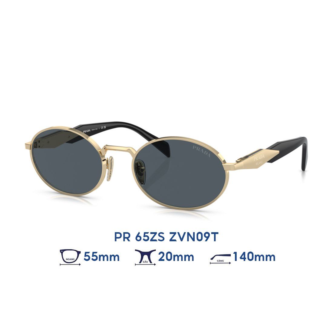  Kính mát PRADA PR 65ZS ZVN09T 