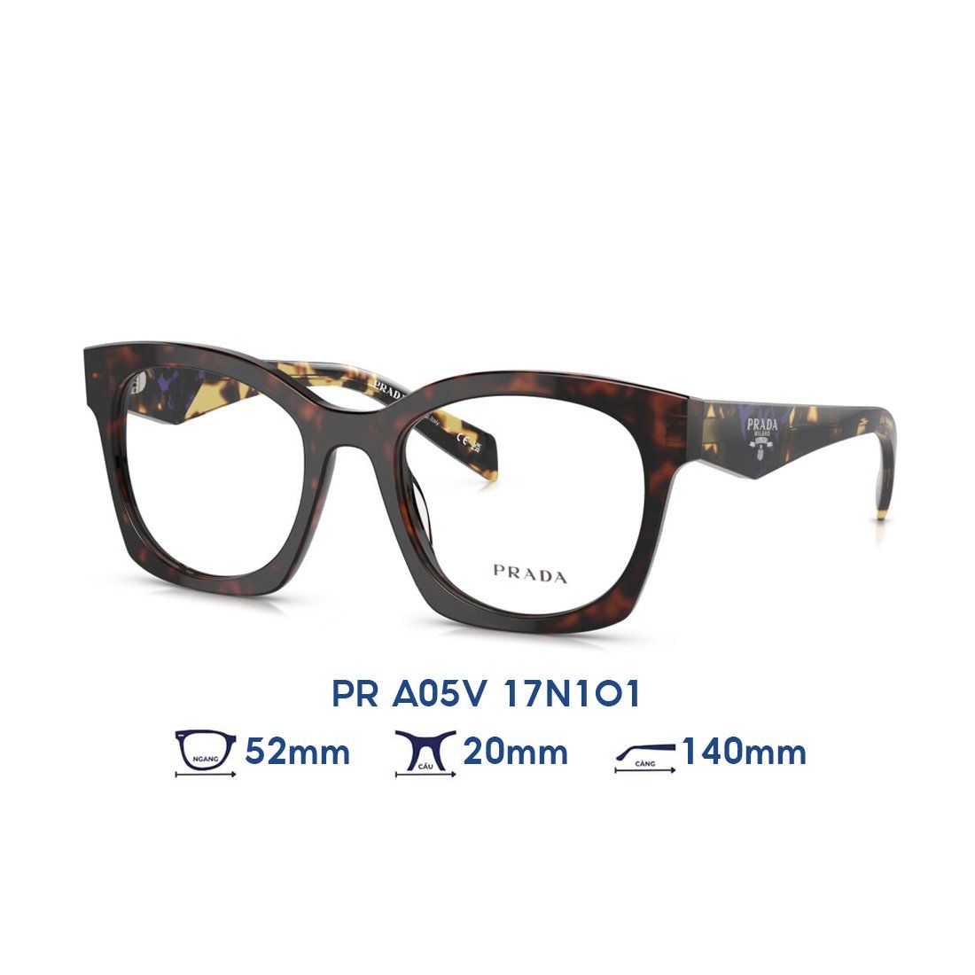  Gọng kính PRADA PR A05V 17N1O1 
