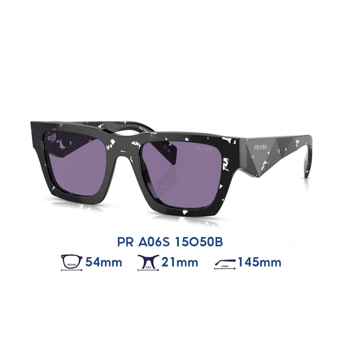  Kính mát PRADA PR A06S 15O50B 