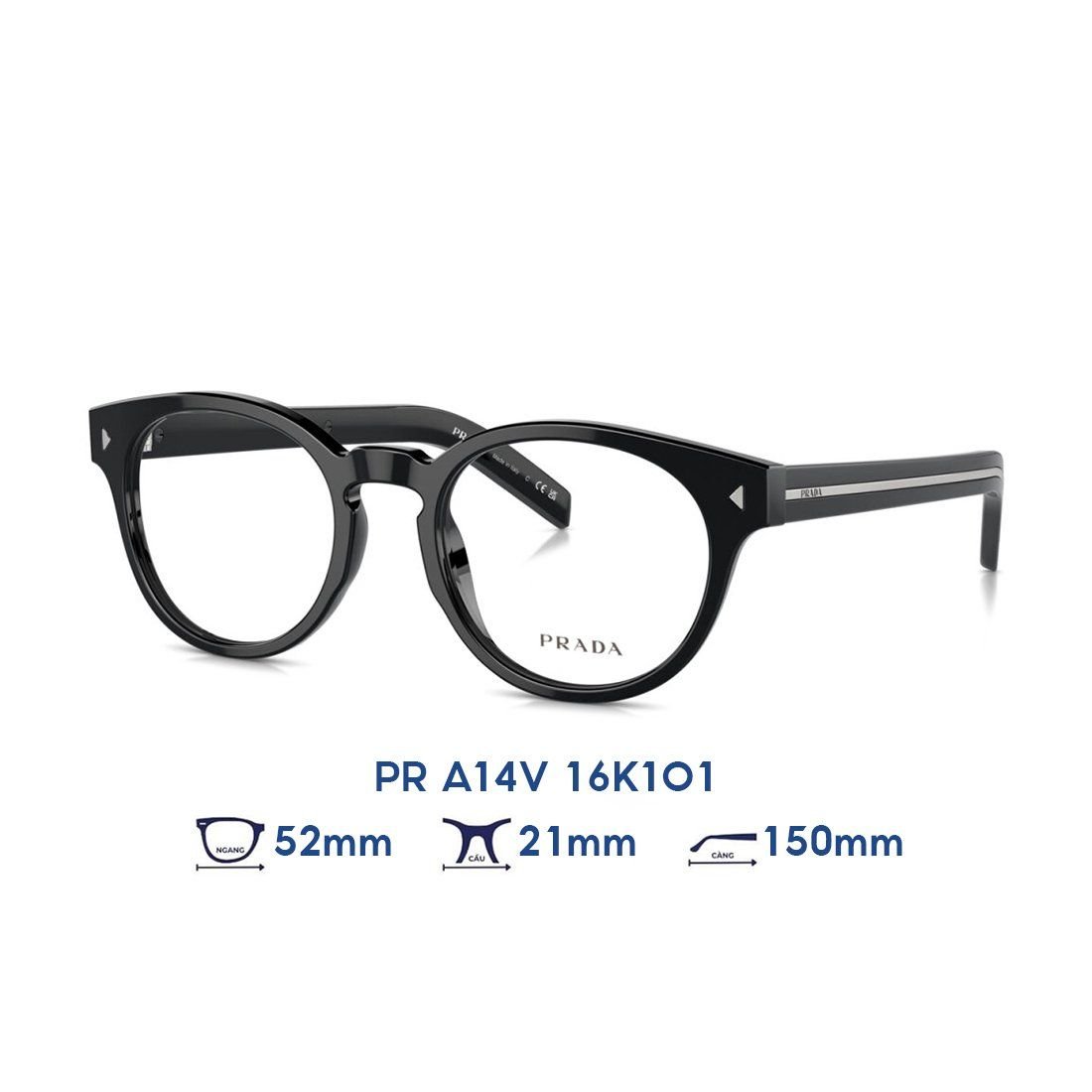  Gọng kính PRADA PR A14V 16K1O1 