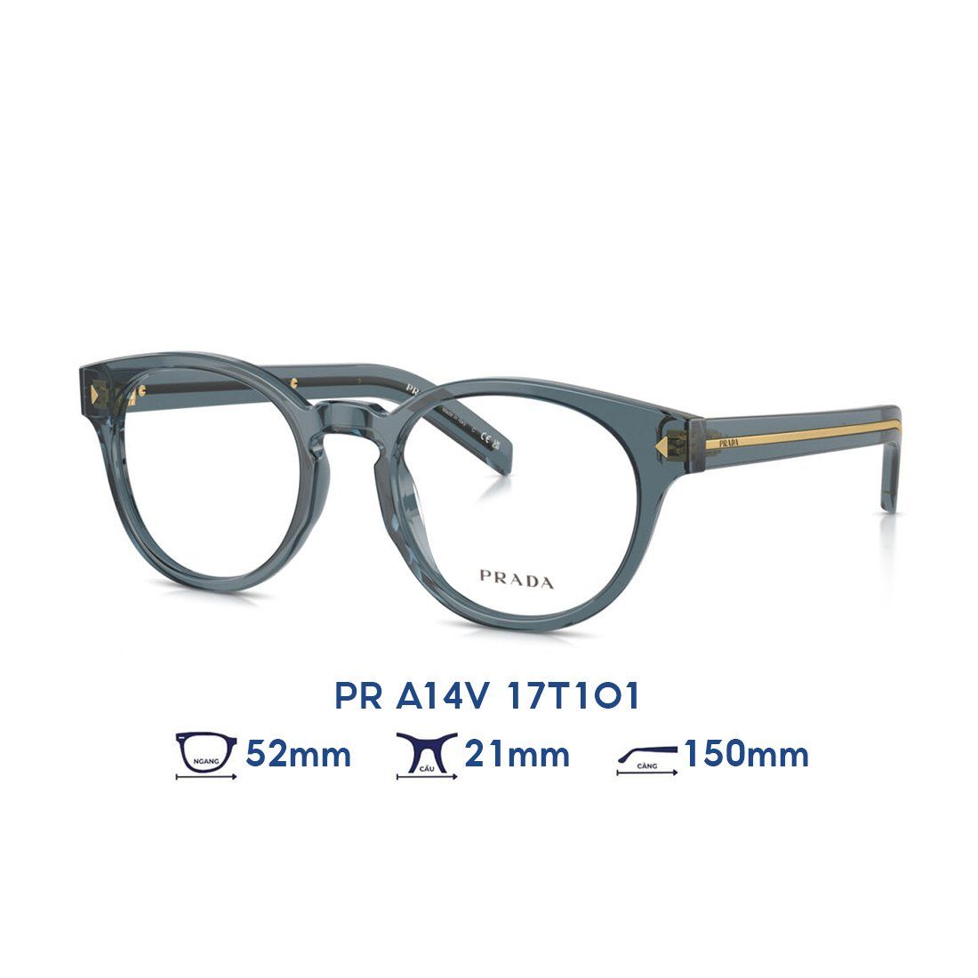  Gọng kính PRADA PR A14V 17T1O1 