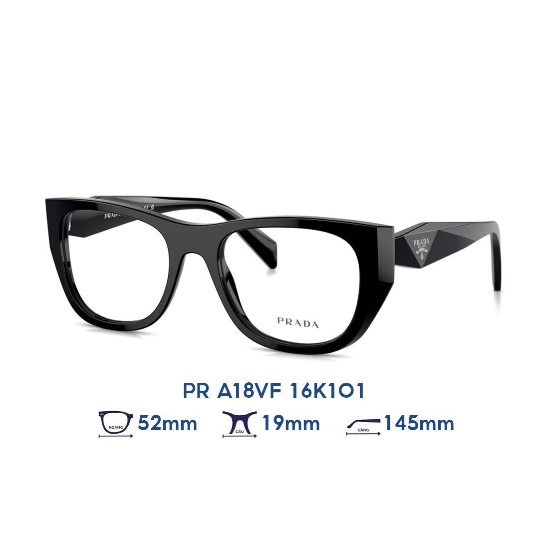  Gọng kính PRADA PR A18VF 16K1O1 