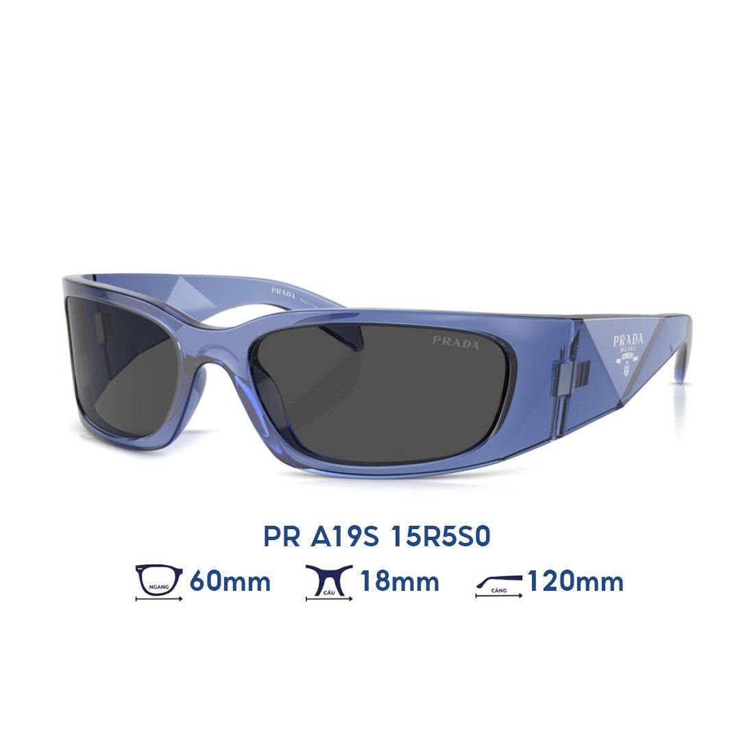  Kính mát PRADA PR A19S 15R5S0 