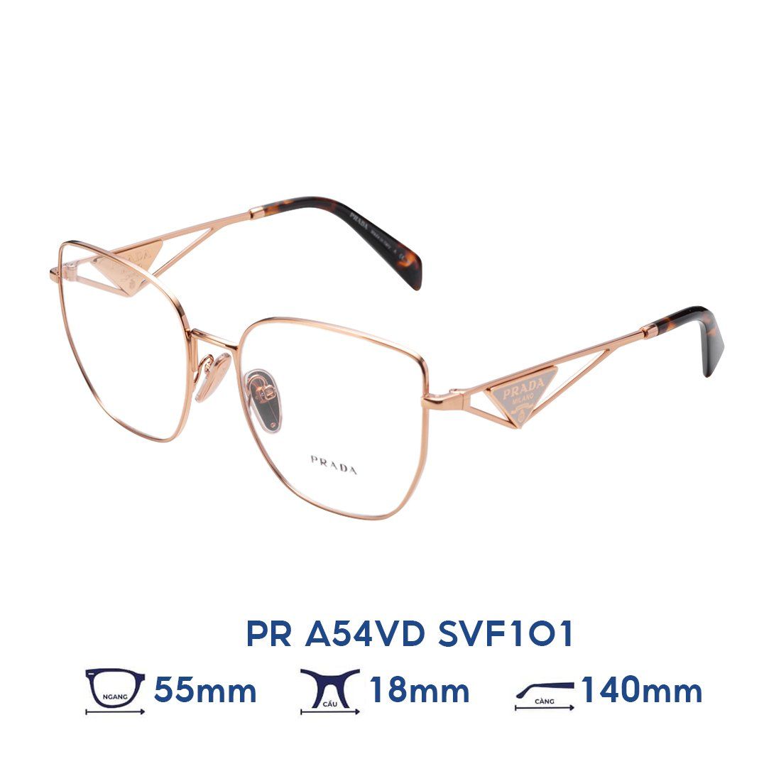  Gọng kính PRADA PR A54VD SVF1O1 