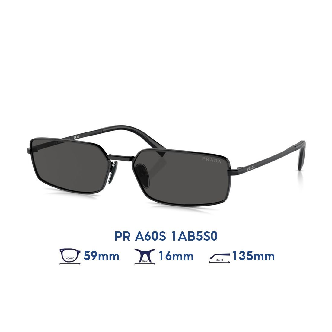  Kính mát PRADA PR A60S 1AB5S0 
