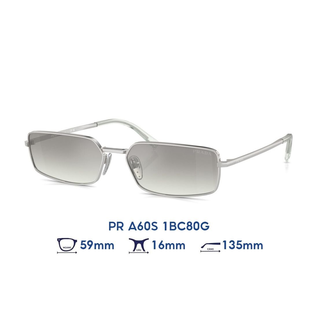  Kính mát PRADA PR A60S 1BC80G 