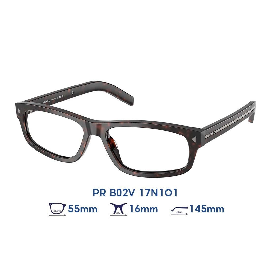  Gọng kính Prada PR B02V 17N1O1 