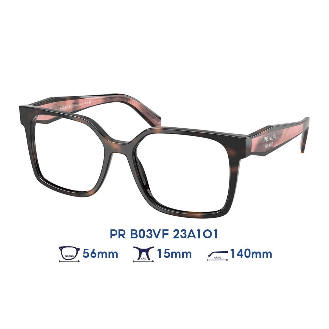  Gọng kính Prada PR B03VF 23A1O1 