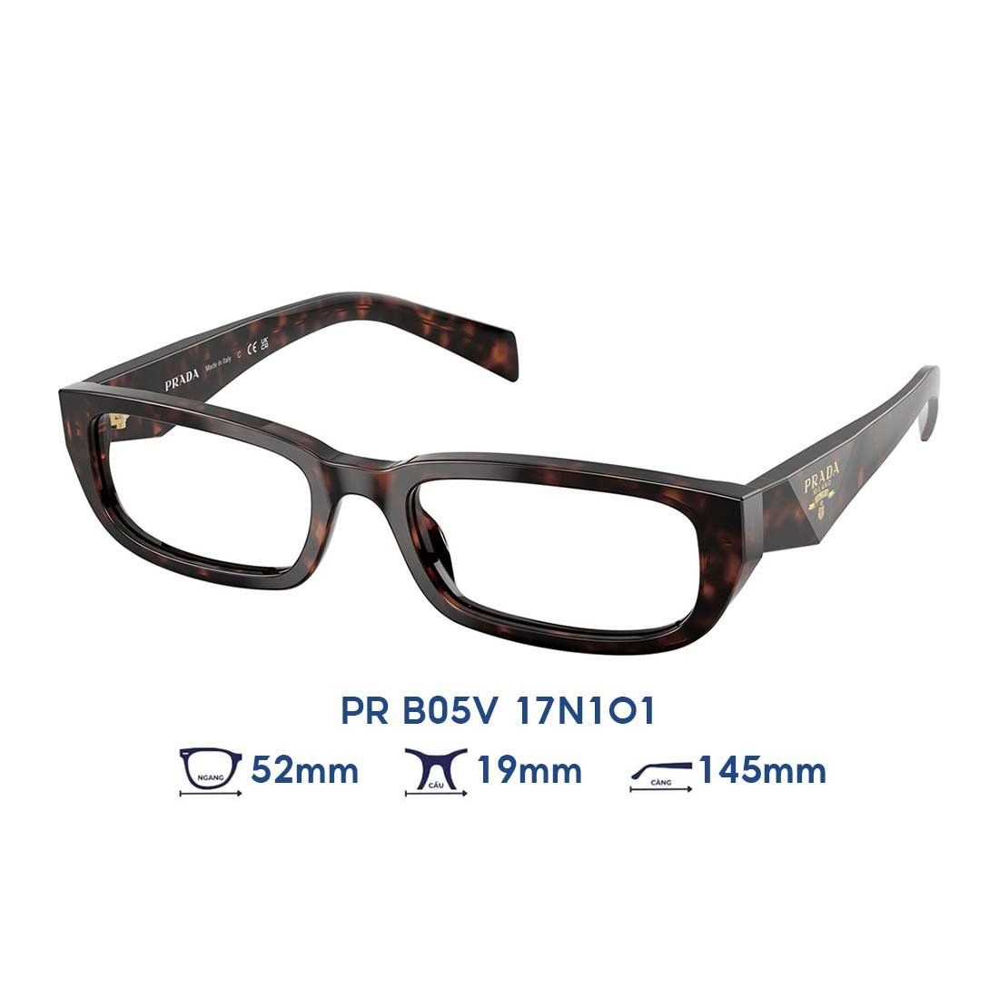  Gọng kính Prada PR B05V 17N1O1 
