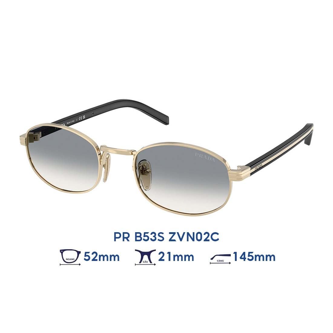  Kính mát PRADA PR B53S ZVN02C 