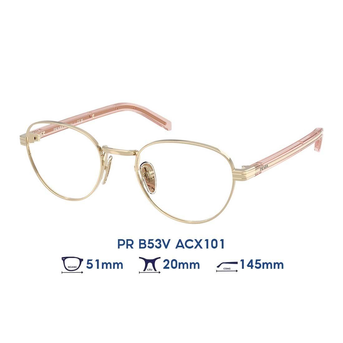  Gọng kính Prada PR B53V ACX101 