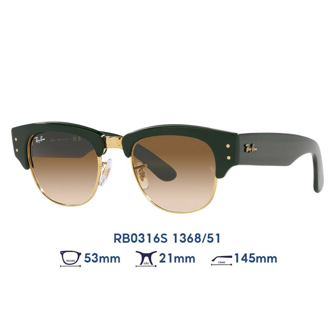  Kính mát RAYBAN RB0316S 1368/51 