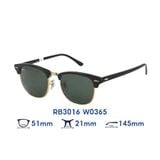  Kính mát Rayban Clubmaster RB3016 W0365 