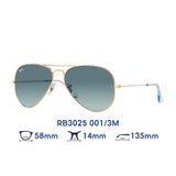  Kính mát RAYBAN RB3025 001/3M 