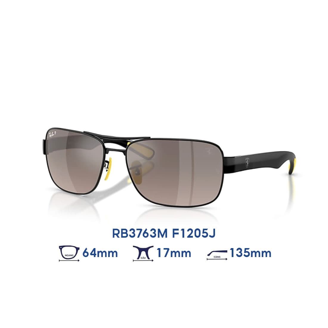  Kính mát RAYBAN Scuderia Ferrari RB3763M F1205J 