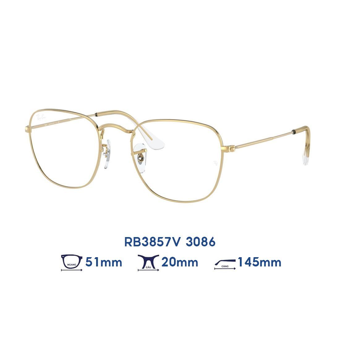  Gọng kính RAYBAN RB3857V 3086 